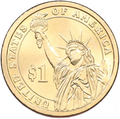 1 доллар 2012 года (P) США «21-й президент США Честер Артур»