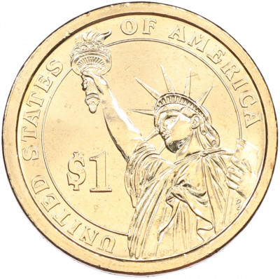 1 доллар 2012 года (P) США «24-й президент США Гровер Кливленд»