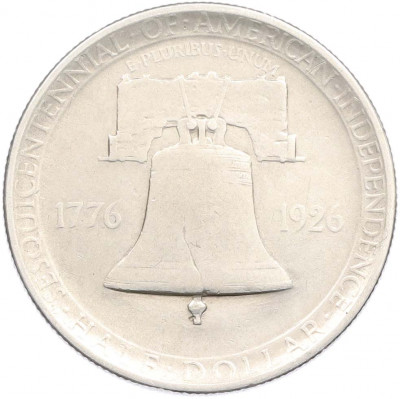 1/2 доллара (50 центов) 1926 года США «150 лет Независимости»