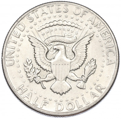1/2 доллара (50 центов) 1972 года D США