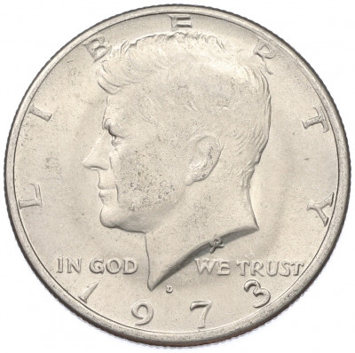1/2 доллара (50 центов) 1973 года D США