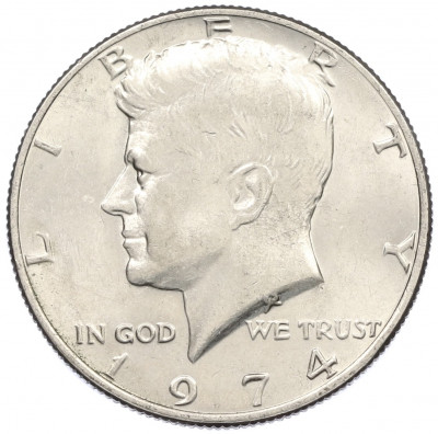 1/2 доллара (50 центов) 1974 года США