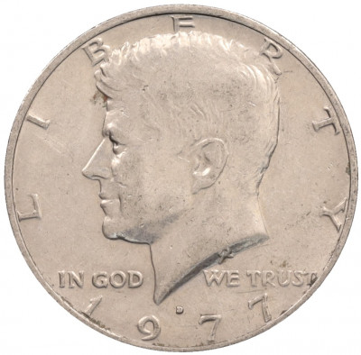 1/2 доллара (50 центов) 1977 года D США