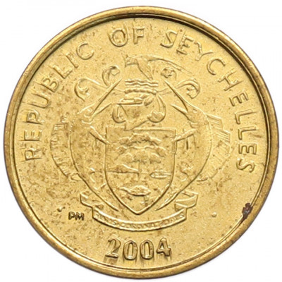 1 цент 2004 года Сейшелы