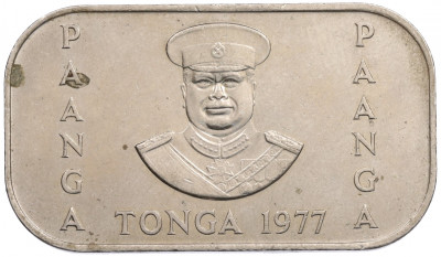 1 паанга 1977 года Тонга «ФАО»