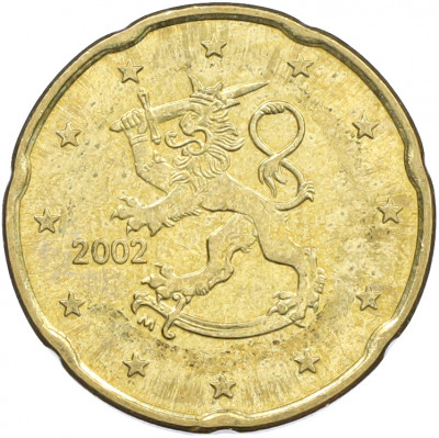 20 евроцентов 2002 года Финляндия