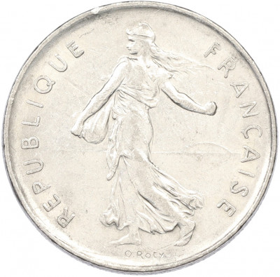 5 франков 1971 года Франция