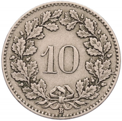 10 раппенов 1911 года Швейцария
