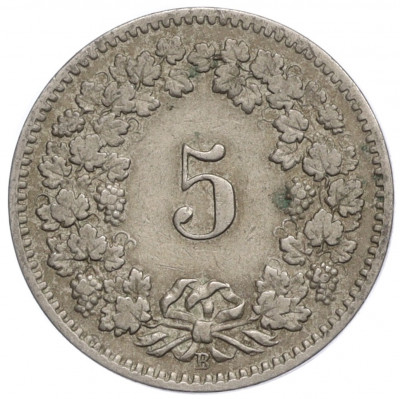 5 раппенов 1900 года Швейцария