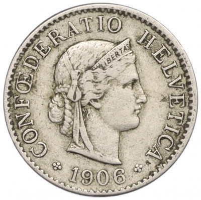5 раппенов 1906 года Швейцария