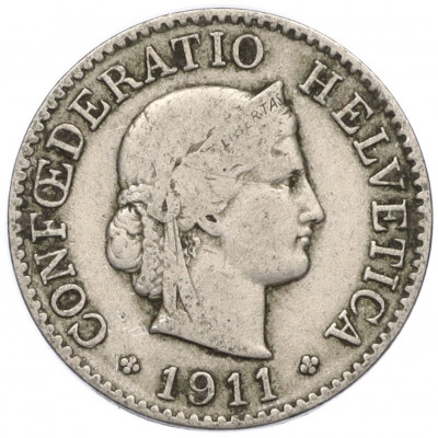 5 раппенов 1911 года Швейцария