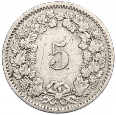5 раппенов 1914 года Швейцария