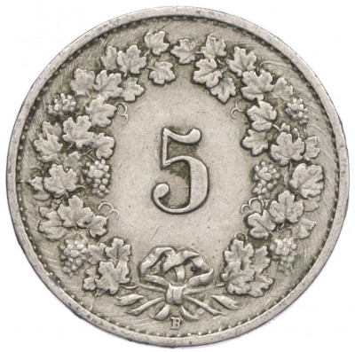 5 раппенов 1920 года Швейцария