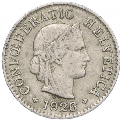 5 раппенов 1926 года Швейцария