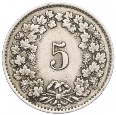 5 раппенов 1928 года Швейцария