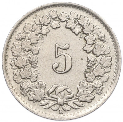 5 раппенов 1948 года Швейцария