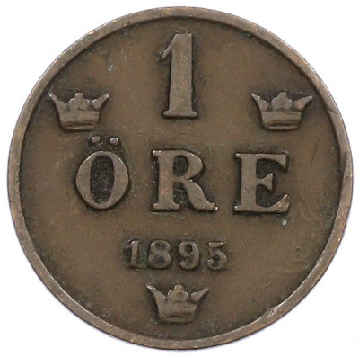 1 эре 1895 года Швеция