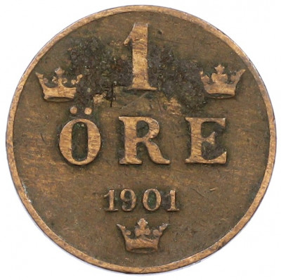 1 эре 1901 года Швеция
