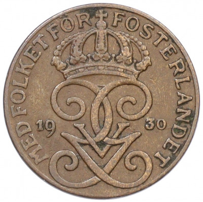 1 эре 1930 года Швеция