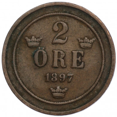 2 эре 1897 года Швеция