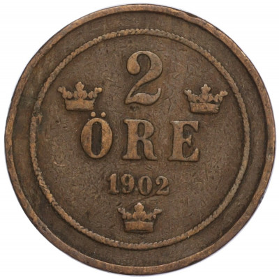 2 эре 1902 года Швеция