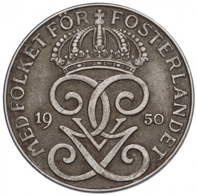 2 эре 1950 года Швеция