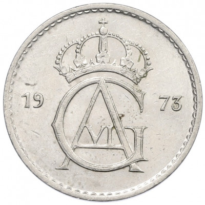 50 эре 1973 года Швеция