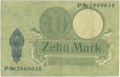 10 марок 1906 года Германия
