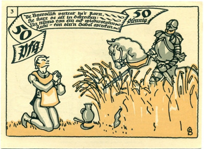 50 пфеннигов 1921 года Германия — Шмидеберг (Нотгельд)