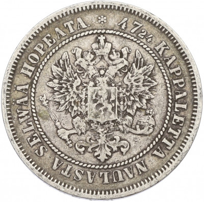 2 марки 1872 года Русская Финляндия