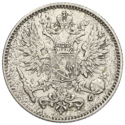 50 пенни 1911 года Русская Финляндия