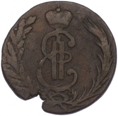 1 копейка 1771 года КМ «Сибирская монета»