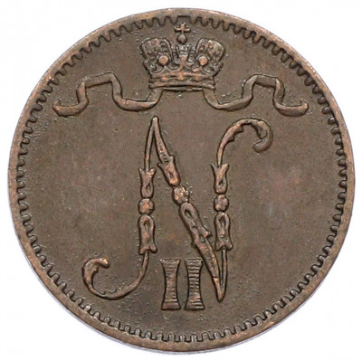 1 пенни 1914 года Русская Финляндия