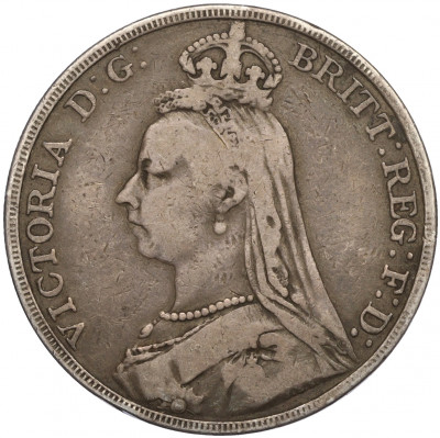1 крона 1889 года Великобритания