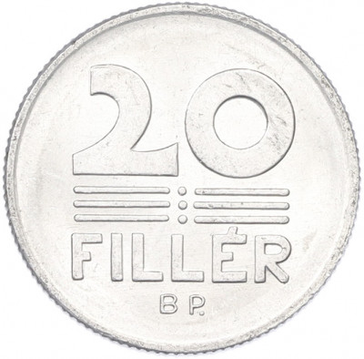 20 филлеров 1975 года Венгрия