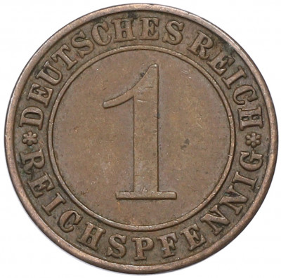 1 рейхспфенниг 1936 года A Германия