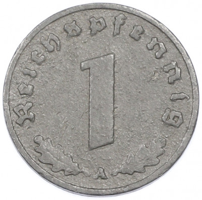 1 рейхспфенниг 1941 года A Германия