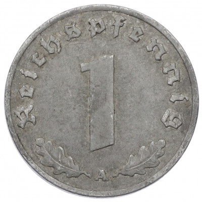 1 рейхспфенниг 1942 года A Германия