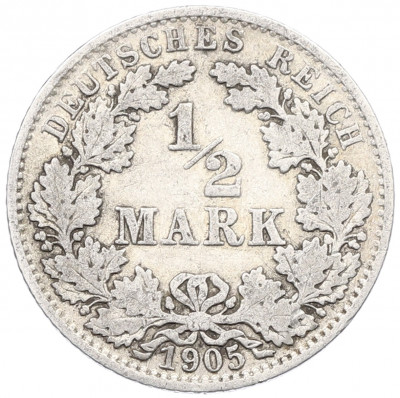 1/2 марки 1905 года A Германия