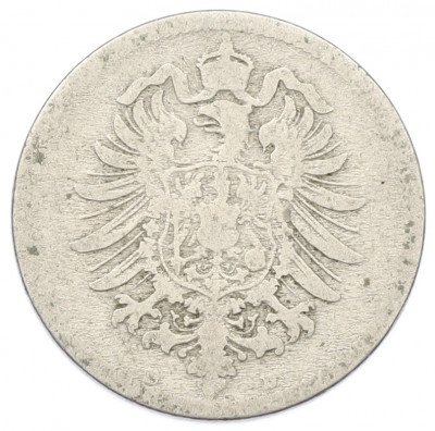 10 пфеннигов 1889 года D Германия