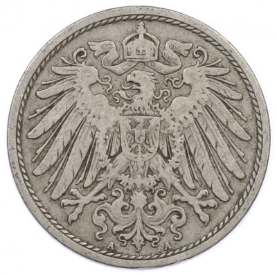 10 пфеннигов 1900 года A Германия