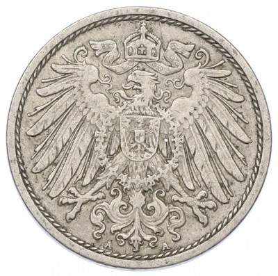 10 пфеннигов 1911 года A Германия