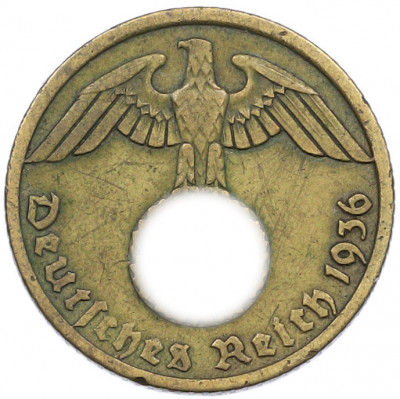 10 рейхспфеннигов 1936 года A Германия