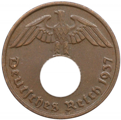 2 рейхспфеннига 1937 года D Германия