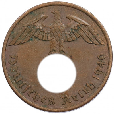 2 рейхспфеннига 1940 года A Германия