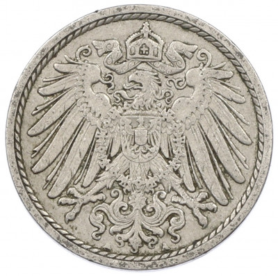 5 пфеннигов 1908 года A Германия