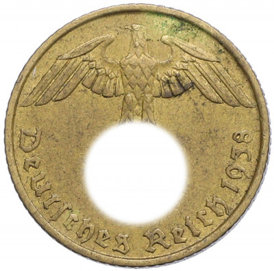 5 рейхспфеннигов 1938 года A Германия