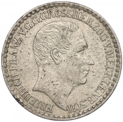 1/12 талера 1848 года Мекленбург-Шверин
