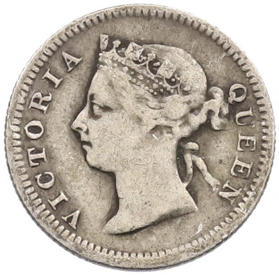 5 центов 1901 года Гонконг