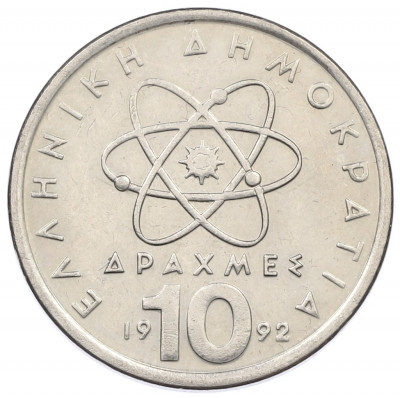 10 драхм 1992 года Греция